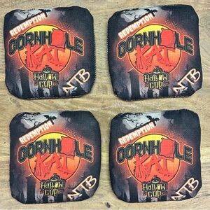 NTB Redemption professional cornhole bags- Halloween theme - never thrown